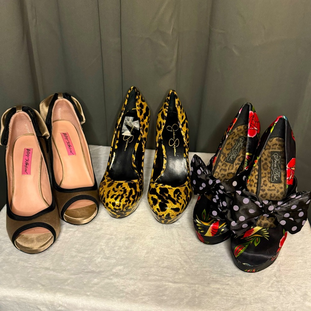 Lot of 3 Pairs of Shoes
